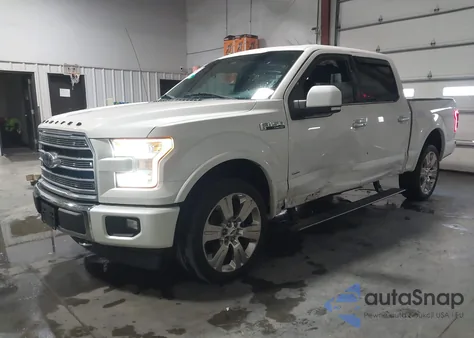 2017 Ford F-150 Limited из США, поврежденный, VIN 1FTEW1EG9HFC52371